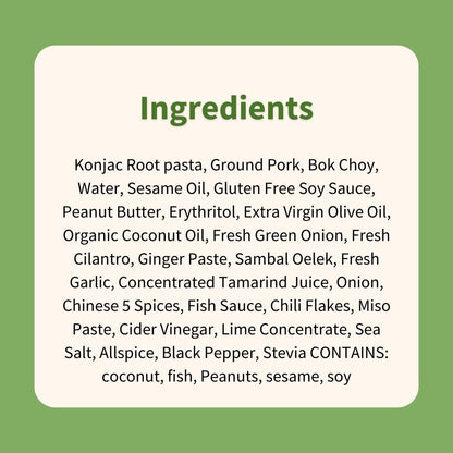 Dan Dan on Konjac Noodles - ketolibriyum