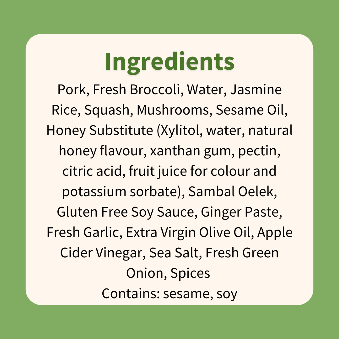 Garlic Ginger Glazed Sticky Pork on Jasmine Rice - ketolibriyum