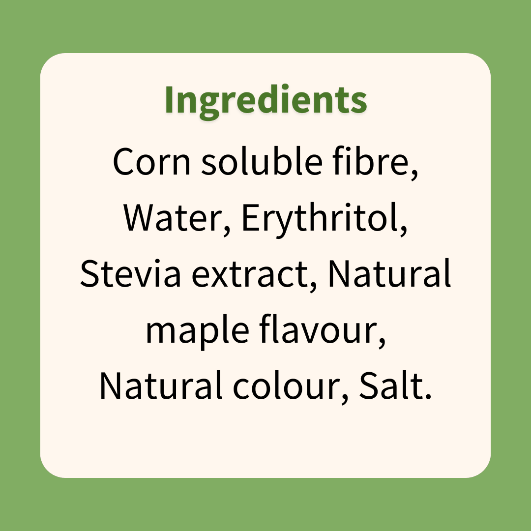 Good Good: Keto Friendly Sweet Like Syrup Maple Flavoured - ketolibriyum