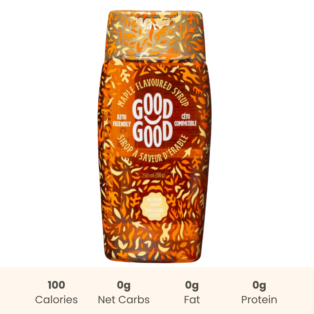Good Good: Keto Friendly Sweet Like Syrup Maple Flavoured - ketolibriyum