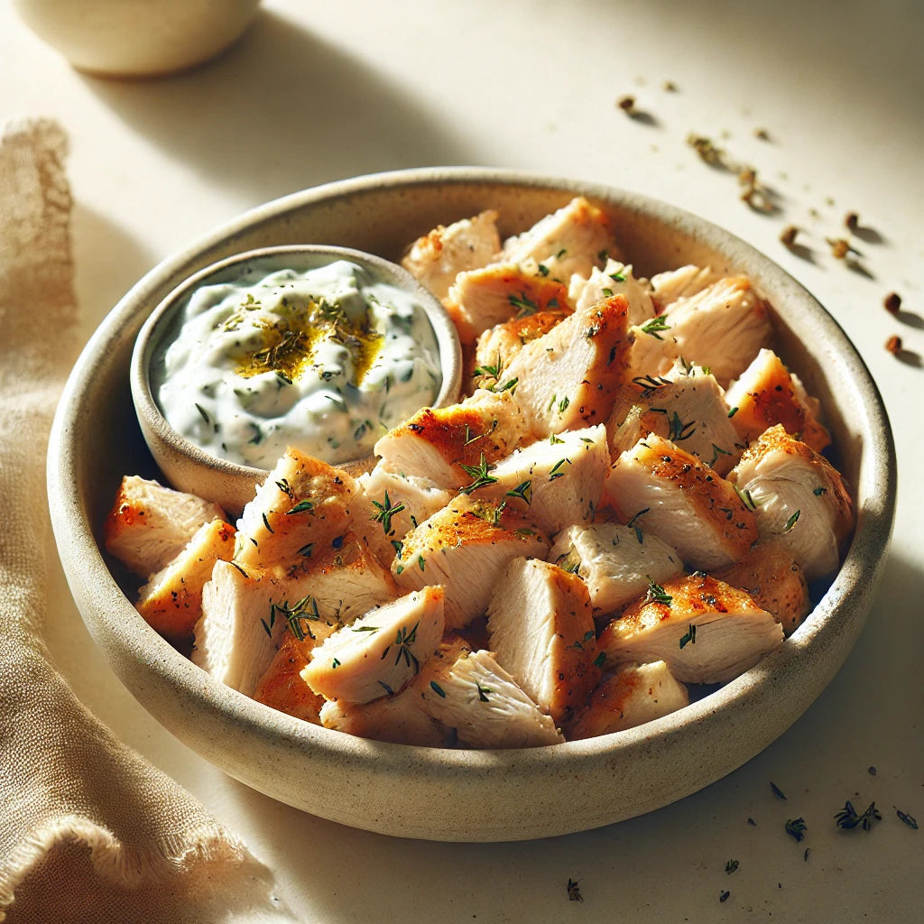 Protein : Greek Chicken with Tzatziki - Bulk Serving