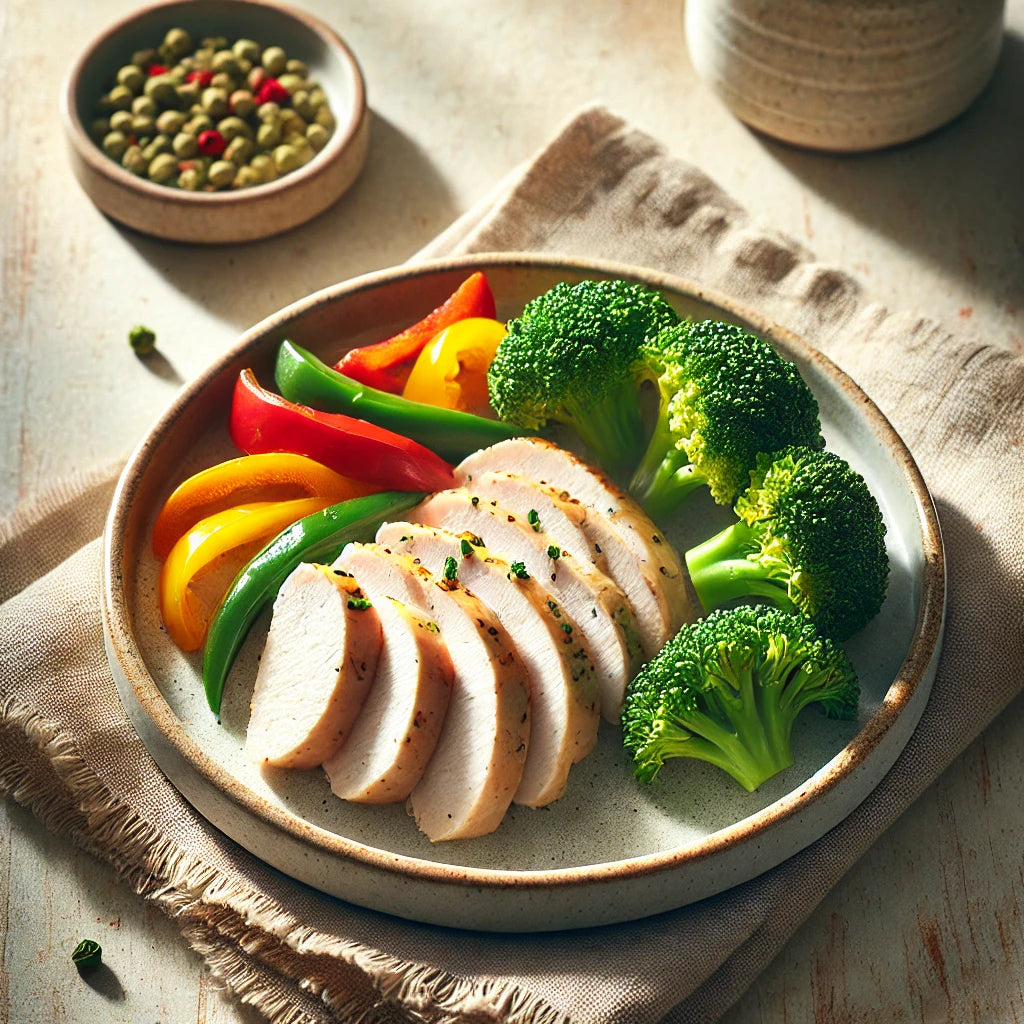 Lean : Greek Chicken Breast with Vegetable Medley