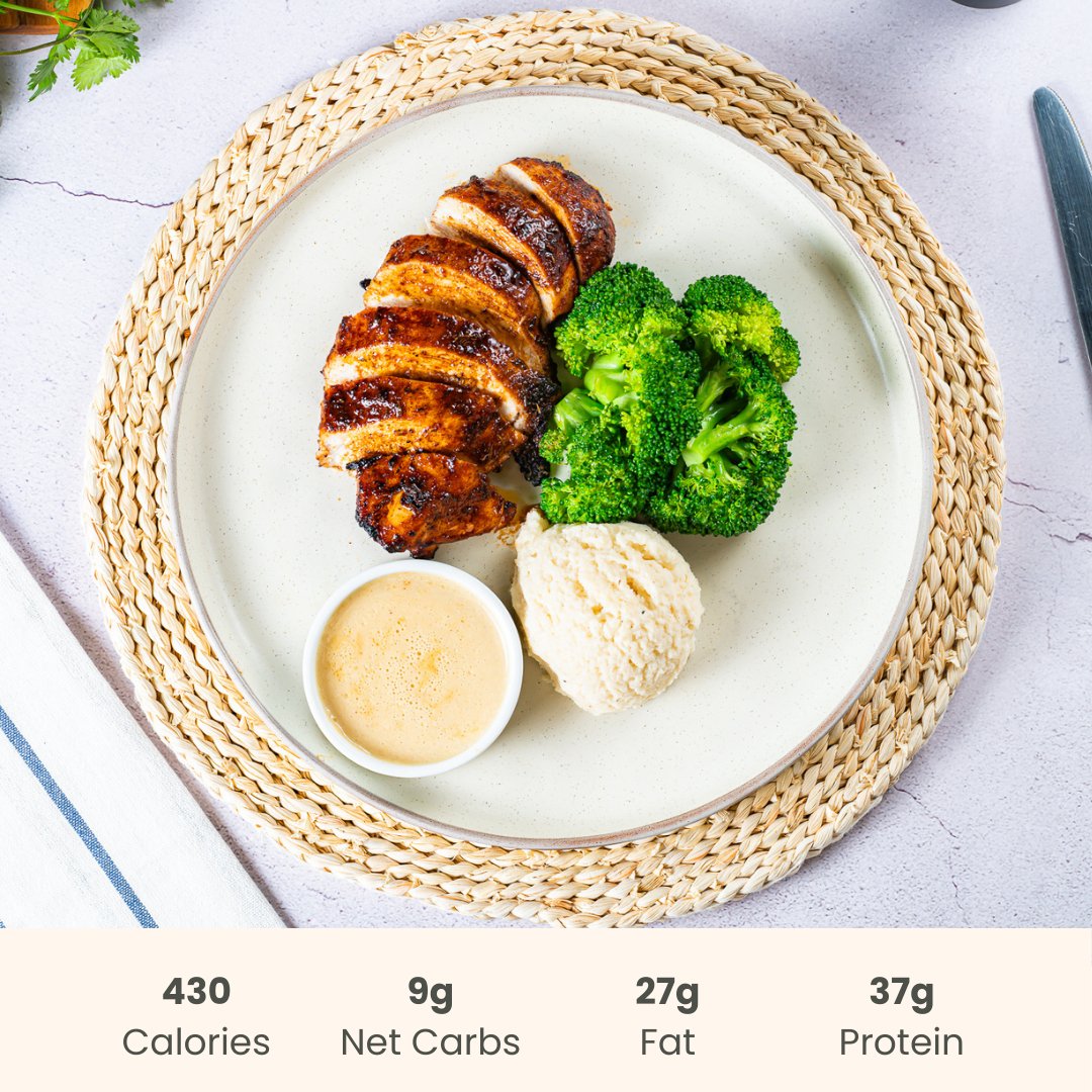 Keto Classic Chalet Chicken Dinner - Breast - ketolibriyum