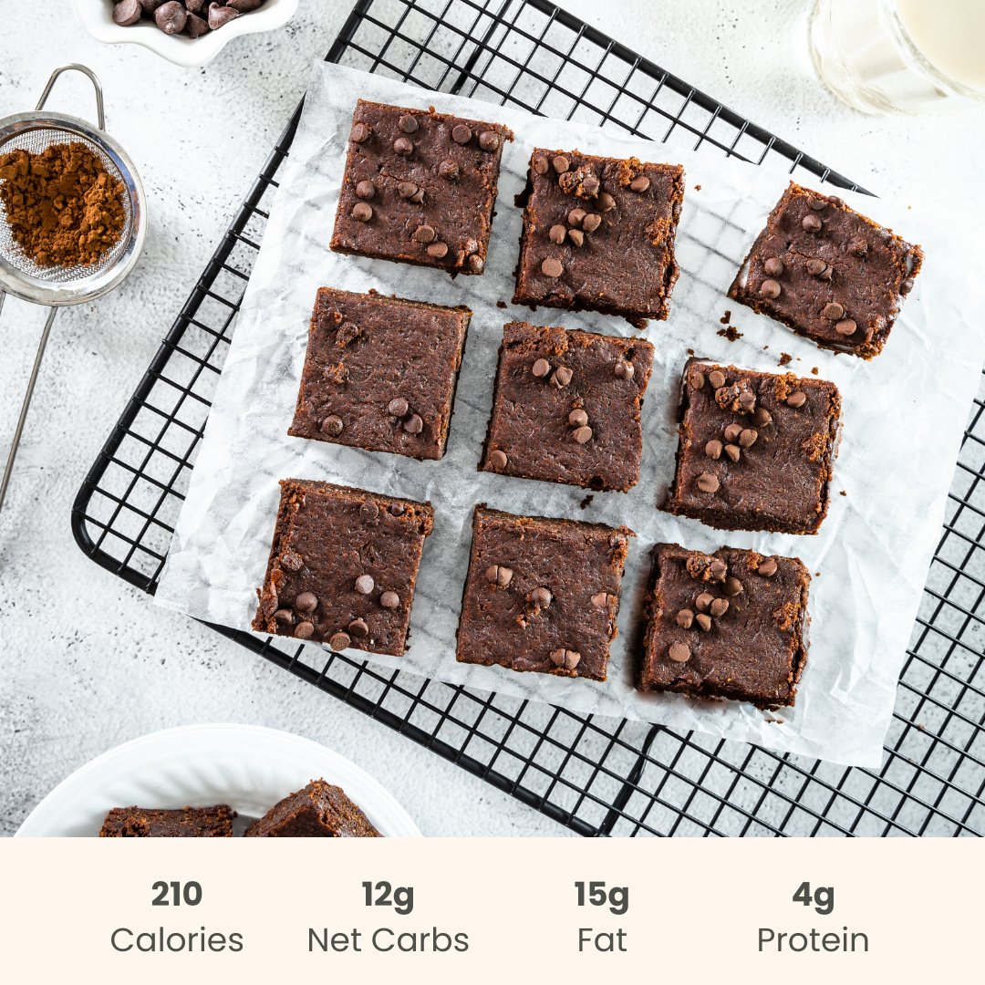 Konscious Kitchen : Paleo Vegan Brownies - Pack of 4 - ketolibriyum