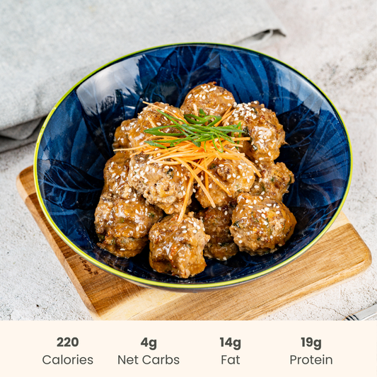 Protein : Teriyaki Chicken Meatballs - 4 Servings