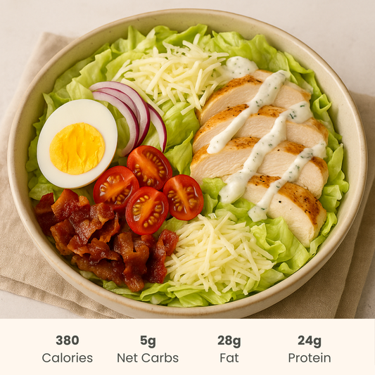 Cobb Salad with Buttermilk Herb Dressing