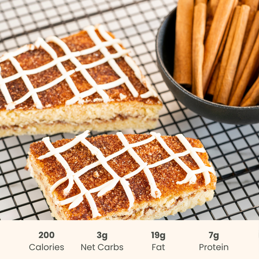 Cinnamon Roll Snacking Cake