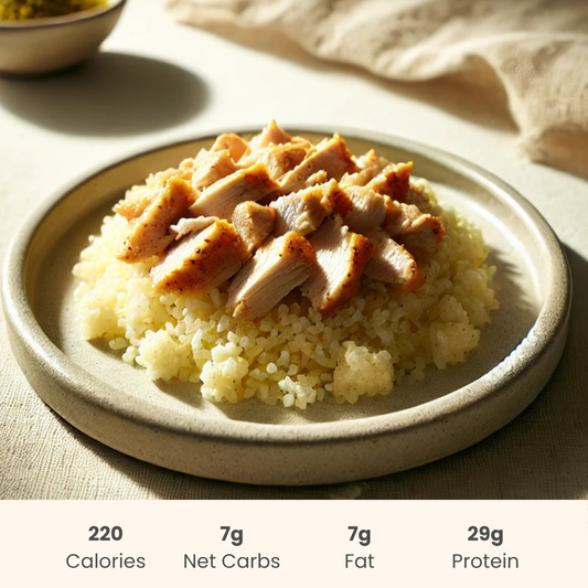 Lean : Chicken Shawarma On Spiced Cauliflower