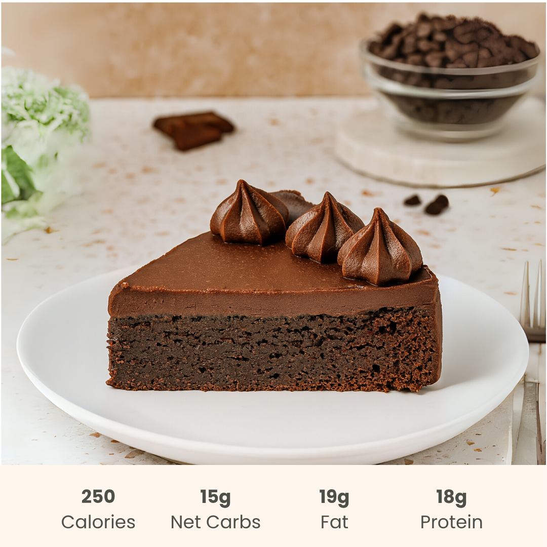 Cake Slice : Paleo Chocolate Truffle  | Konscious Kitchen
