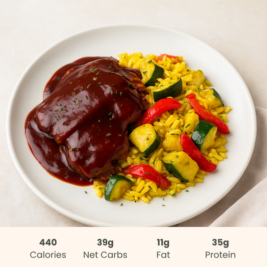 Korean BBQ Beef with Rice and Vegetables