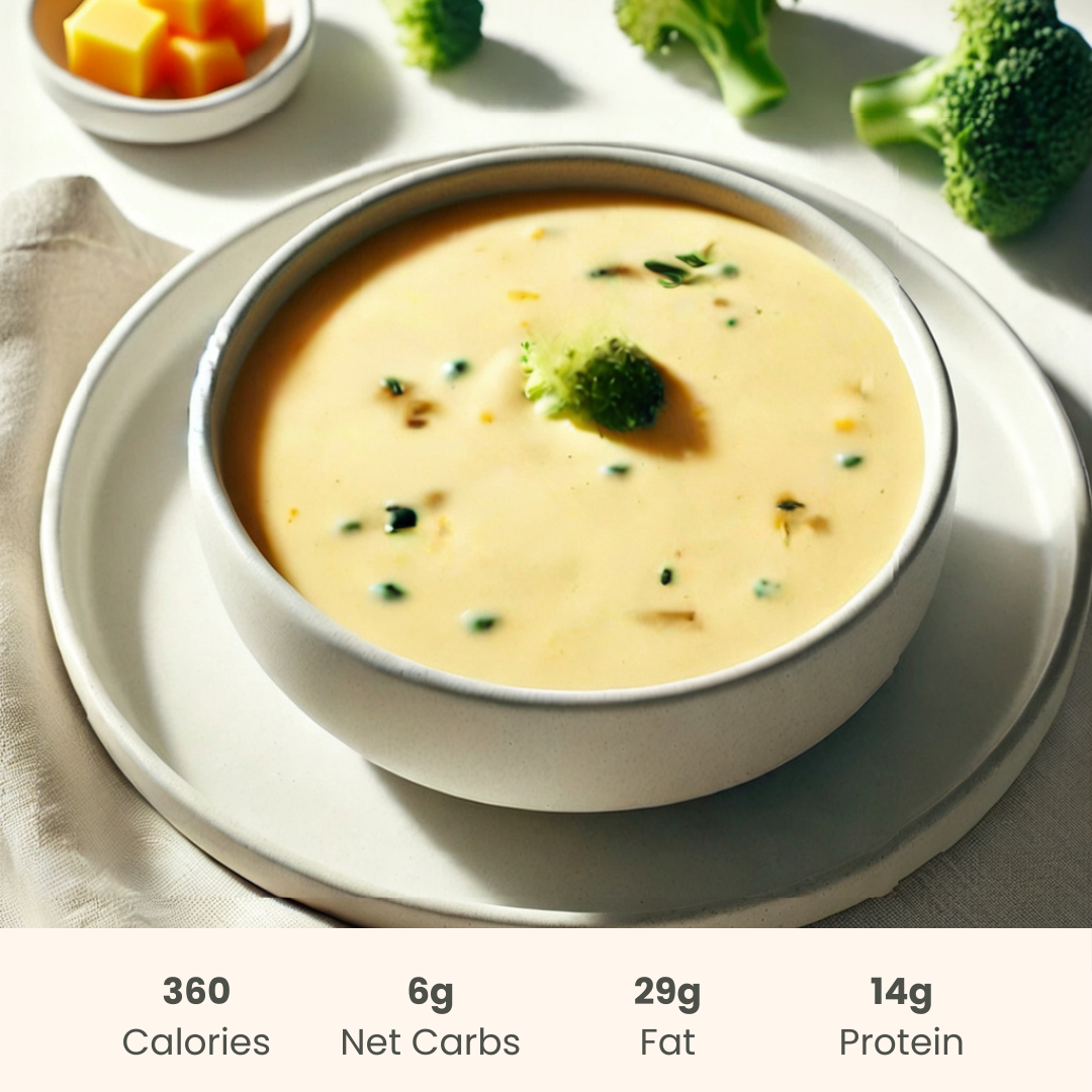 Creamy Broccoli & Cheddar Soup