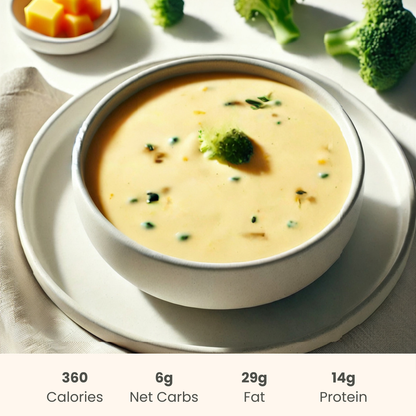 Creamy Broccoli & Cheddar Soup