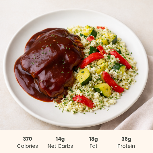 Korean BBQ Beef with Cauliflower Rice & Vegetables