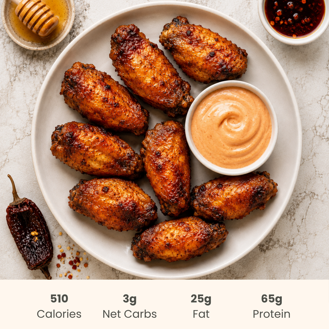 Chipotle Honey Chicken Wings