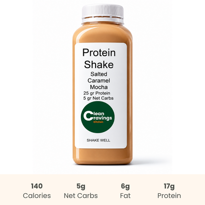 Protein shake : Salted Caramel Mocha