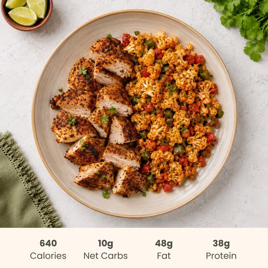 Tex-Mex Chicken with Mexican Cauliflower