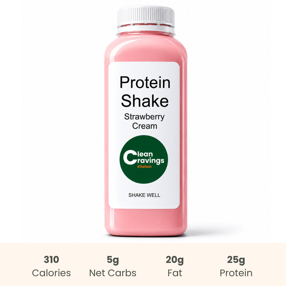 Protein Shake : Strawberry Cream