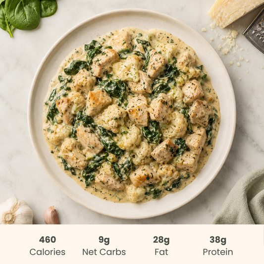 Asiago Spinach Chicken