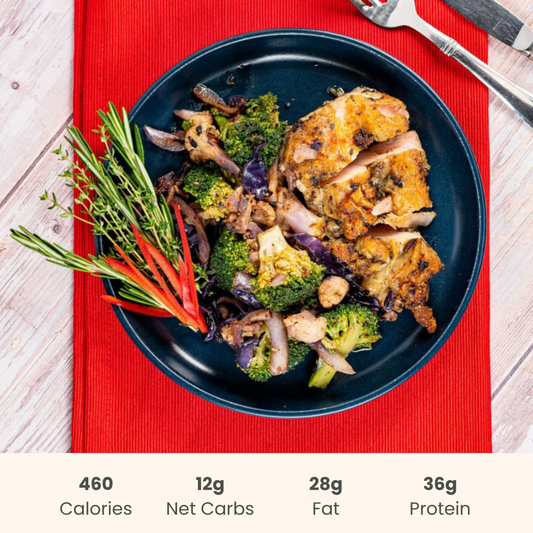Herb Grilled Chicken With Balsamic Glazed Vegetable Medley