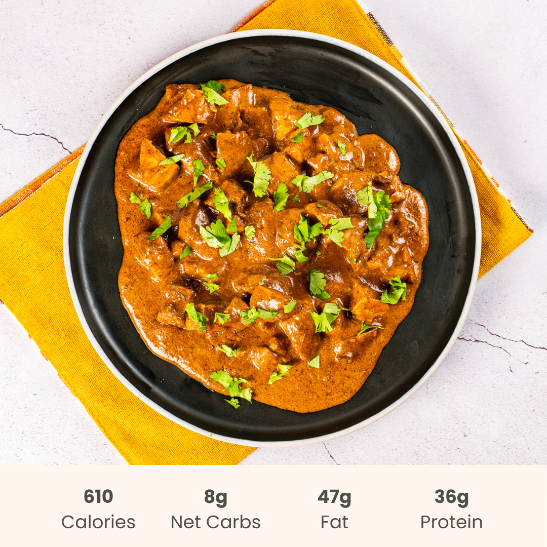 Butter Chicken on Cauliflower Rice