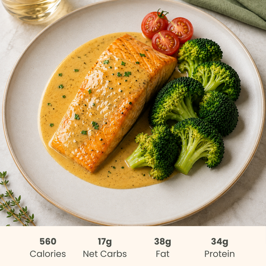 Coconut Curry Salmon with Broccoli