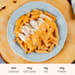 Marry Me Chicken on Red Lentil Protein Pasta