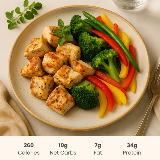 Lean : Greek Chicken Breast with Vegetable Medley