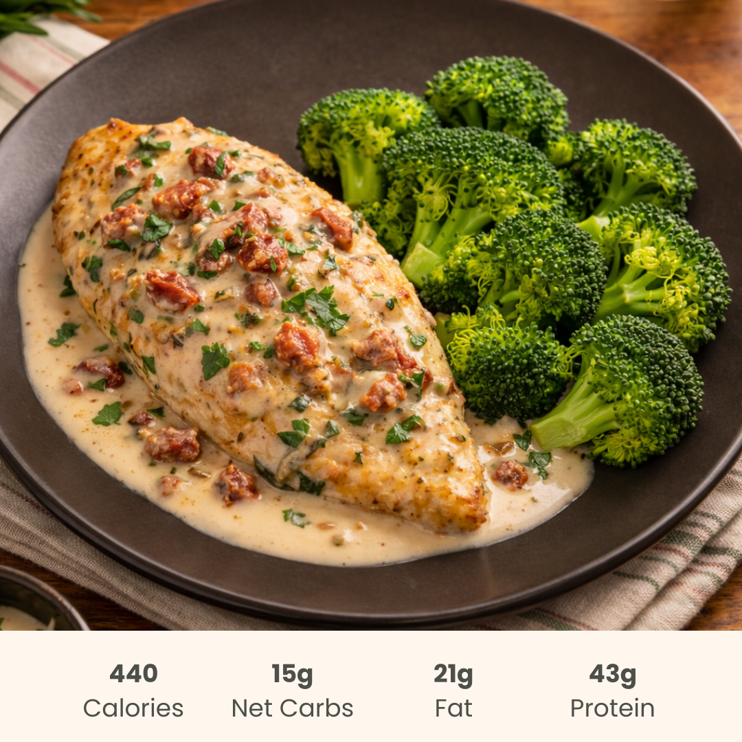 Marry Me Chicken with Broccoli