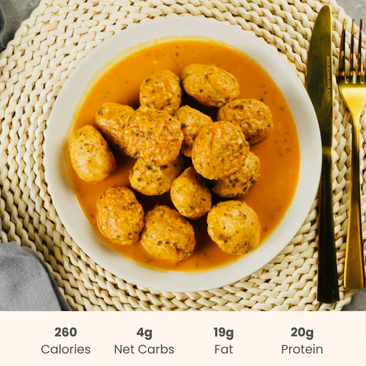 Protein : Thai Coconut Curry Chicken Meatballs - 4 Servings