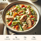 Chicken A La King on Zucchini Noodles