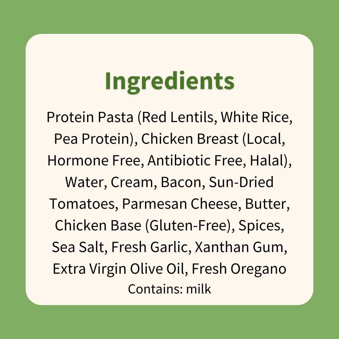Marry Me Chicken on Red Lentil Protein Pasta - ketolibriyum