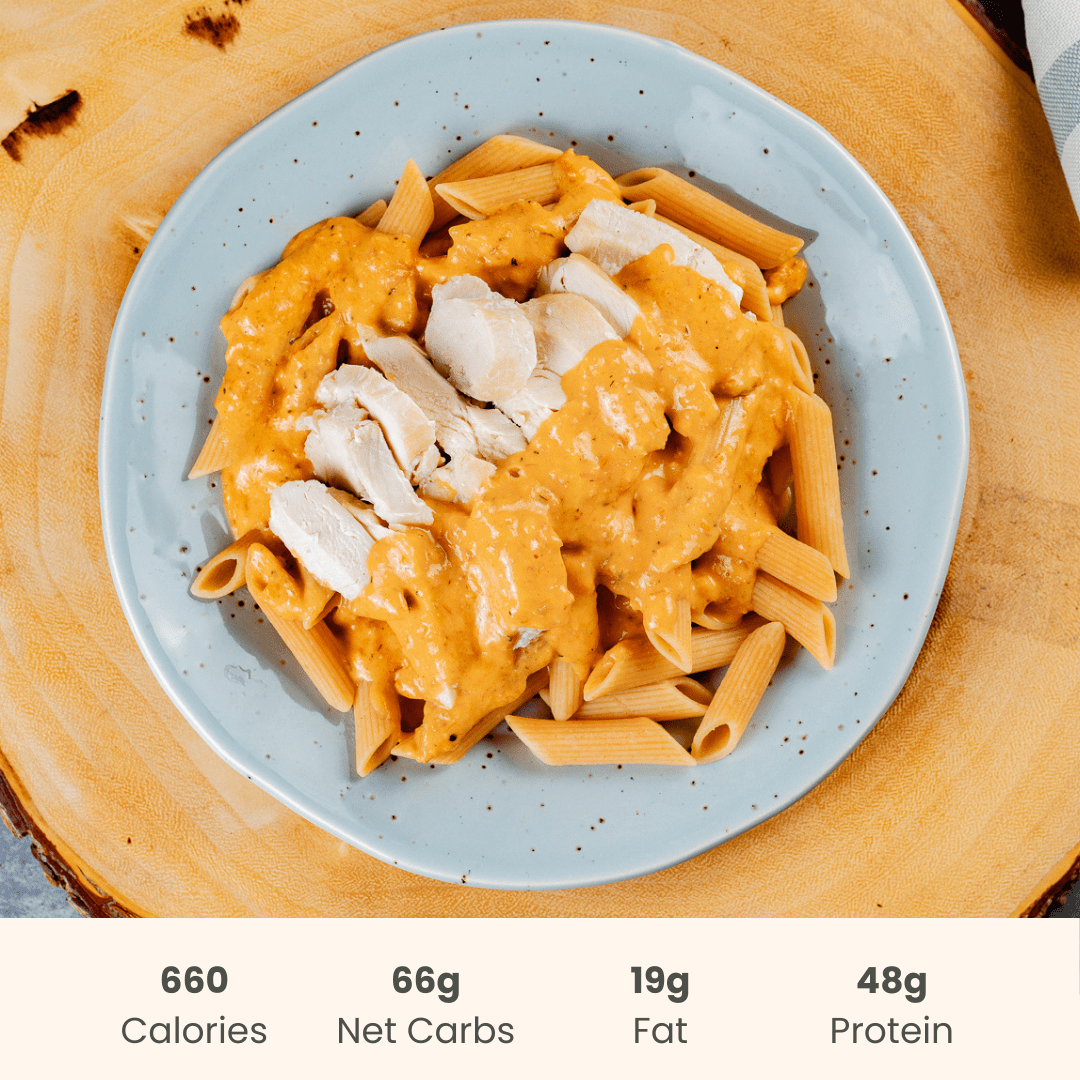 Marry Me Chicken on Red Lentil Protein Pasta - ketolibriyum
