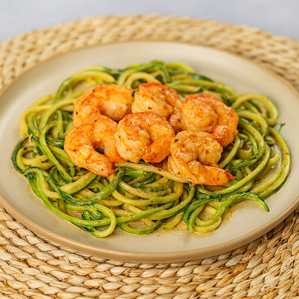 Marry Me Shrimp on Zucchini Noodles