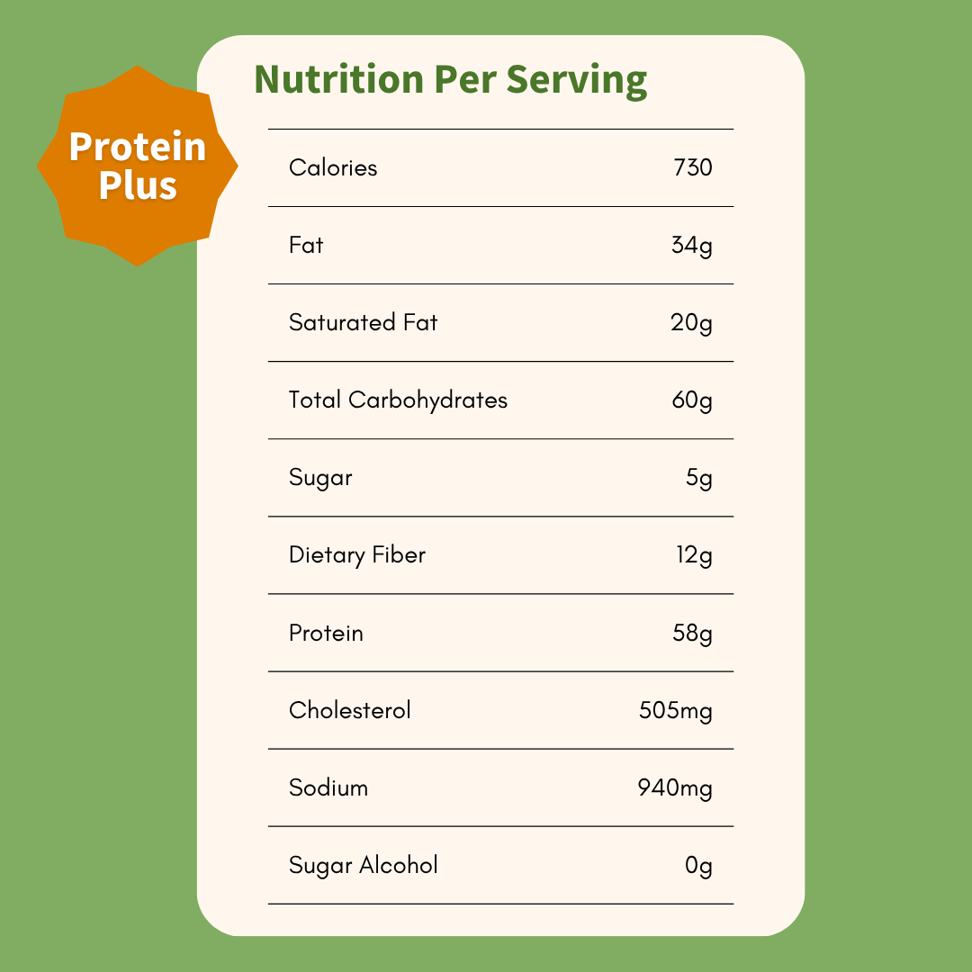 Creamy Shrimp Alfredo on Red Lentil Protein Pasta