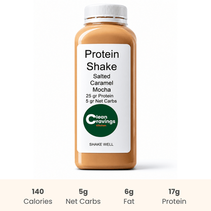 Protein shake : Salted Caramel Mocha - ketolibriyum