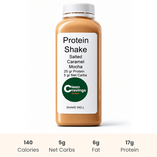 Protein shake : Salted Caramel Mocha - ketolibriyum
