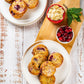 Scone : Cranberry Almond 4 Pack - ketolibriyum