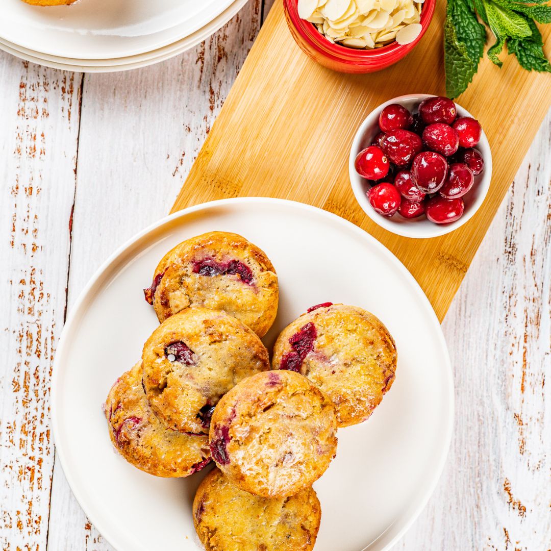 Scone : Cranberry Almond 4 Pack - ketolibriyum