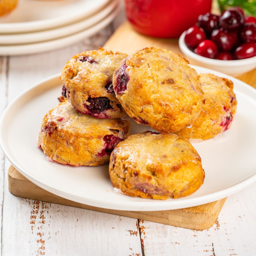 Scone : Cranberry Orange Pistachio - ketolibriyum