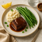 Slow Roasted Beef with Cauliflower Mash & Gravy