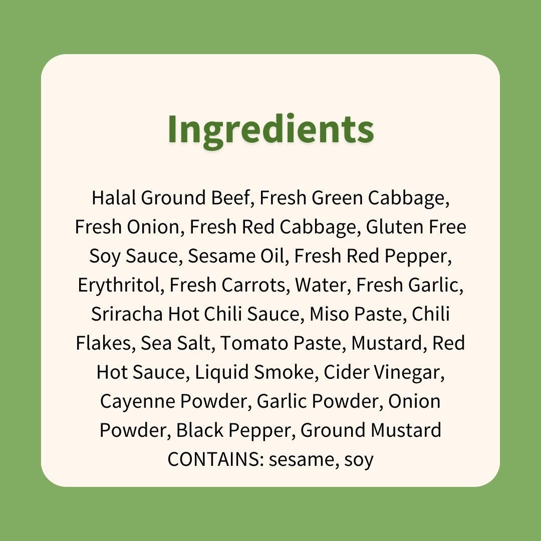 Sticky Korean Beef with Cabbage - ketolibriyum