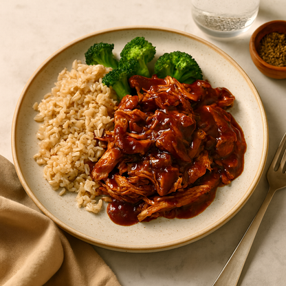 Chicken Teriyaki with Rice and Vegetables
