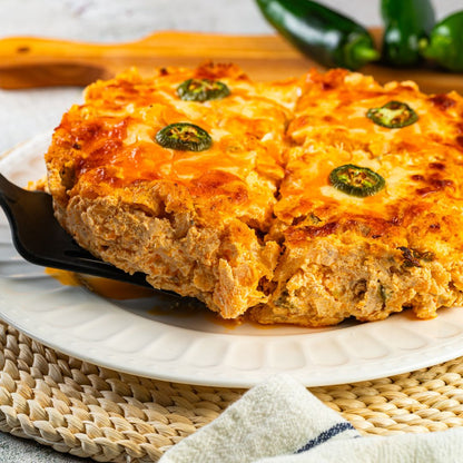 Buffalo Chicken Jalapeno Casserole - 4 Servings - ketolibriyum