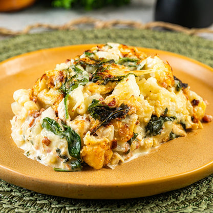 Chicken Alfredo Casserole - ketolibriyum
