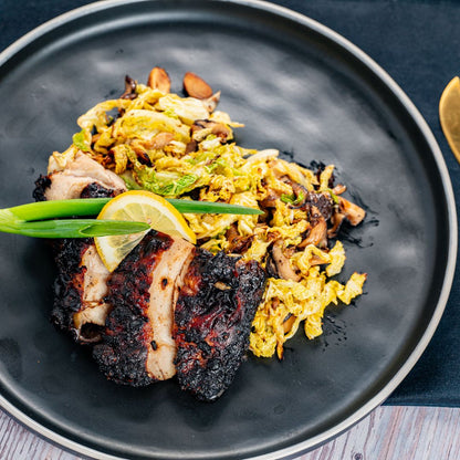 Chinese 5 Spice Chicken with Shiitake Mushroom Stir Fry - ketolibriyum