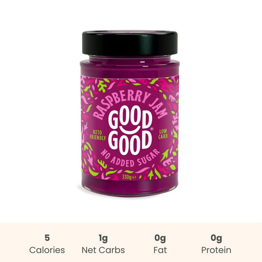 Good Good Sweet Raspberry jam, 300 ml - ketolibriyum