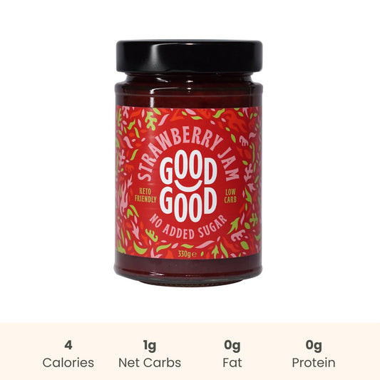 Good Good Sweet Strawberry jam, 300 ml - ketolibriyum