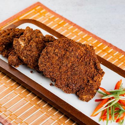 Japanese Katsu Chicken with Roasted Cabbage - 620 Calories | 12g Net Carb | 44g Total Fat | 35g Protein - ketolibriyum