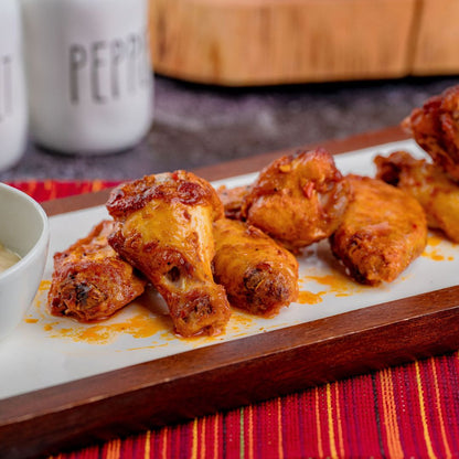 Keto Chicken Wings with Sesame Dipping Sauce - 3g Net Carb | 34g Protein | 490 Calories - ketolibriyum