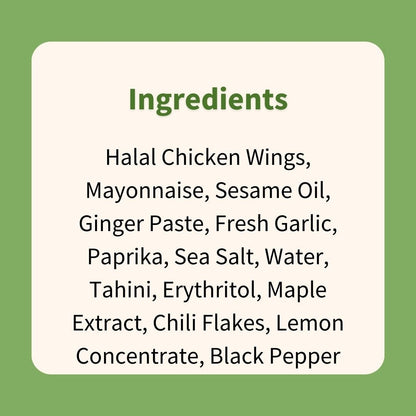 Keto Chicken Wings with Sesame Dipping Sauce - ketolibriyum